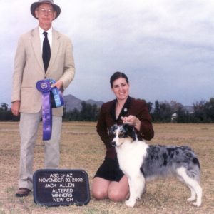 Echo winning Altered Winners Bitch under Judge Jack Allen, 11.30.2002